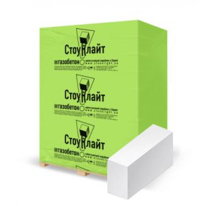 Газобетонні блоки Стоунлайт 200*250*600 D500 гладкий (1уп- 70  шт.)