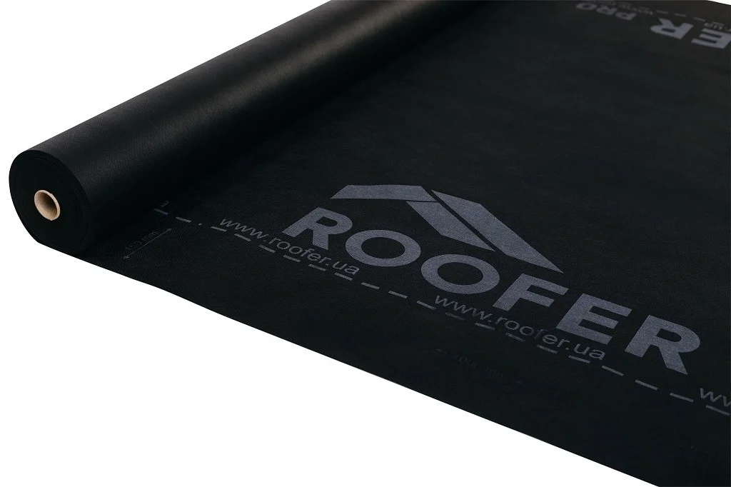 Вітроізоляційна мембрана Roofer W90 (90г/м2) 70 м2