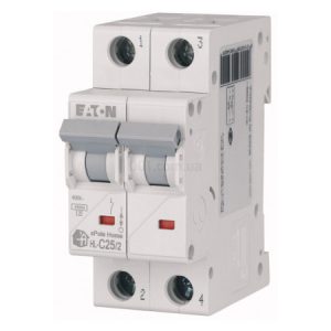 Автоматичний вимикач EATON 2п HL C25 2p, 25А