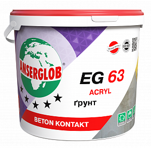 Грунт ANSERGLOB EG-63 10л бетон-контакт